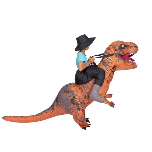 Kids inflatable rex dinosaur - kids,