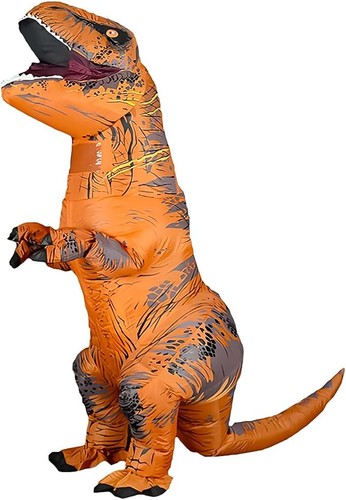 Inflatable dinosaur costume - dinosaur,