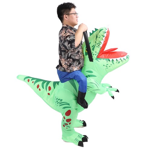 Inflatable dinosaur costume - dinosaur,