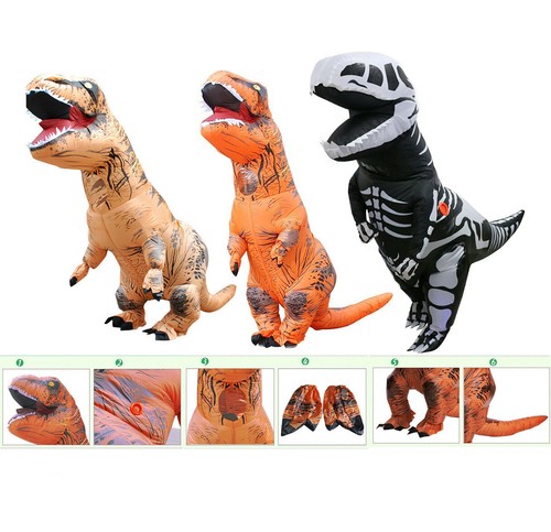 Inflatable dinosaur dino - dinosaur, adult