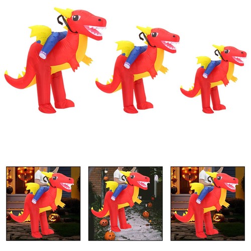 Inflatable ride dinosaur - inflatable,