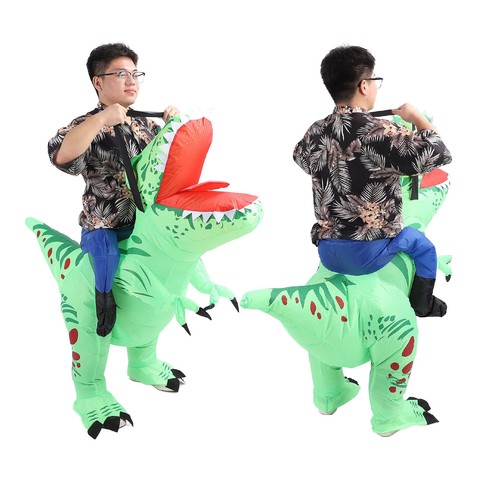 Inflatable dinosaur costume - dinosaur,