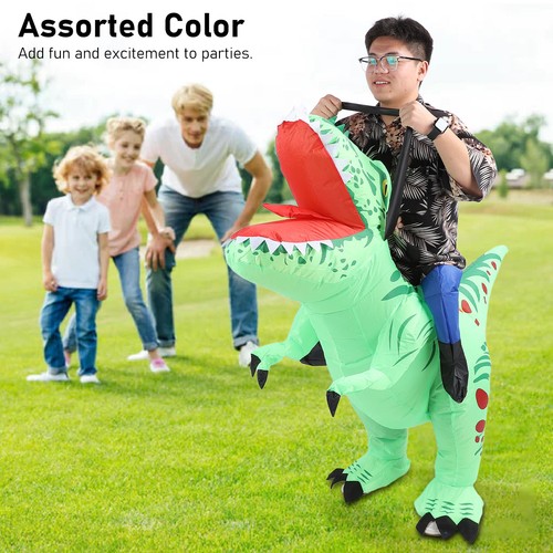 Blow dinosaur costume - dinosaur,
