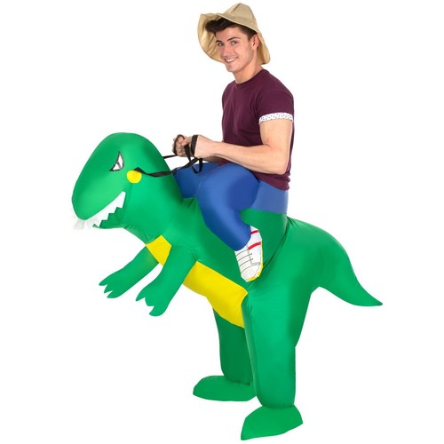 Inflatable rex costume adult - inflatable,